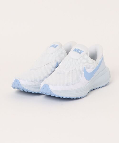 NIKE（ナイキ）の「《NIKE》Revolution 8 EasyOn（スリッポン・レディース・ダークネイビー/ブラック/ホワイト/パープル系/ホワイト系その他/ホワイト×シルバー/ブラック×ブラック/ホワイト系その他2/ホワイト×ブルー/ライトピンク・25.0cm/24.5cm/24.0cm/23.5cm/23.0cm/22.5cm）」の3枚目の写真