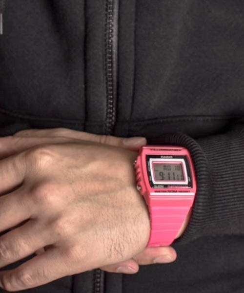 CASIO(カシオ)の「【RES】【CASIO(カシオ)】スタンダードデジタル(デジタル腕時計・レディース・ホワイト系その他/ネイビー/ホワイト/ピンク・FREE)」の7枚目の写真