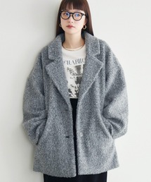 RETRO GIRL（レトロガール）の「【WEB限定】ループボアテーラードコート（チェスターコート）」