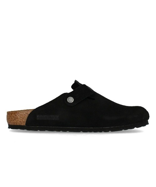 BIRKENSTOCK（ビルケンシュトック）の「BIRKENSTOCK BOSTON SUEDE LEATHER -REGULAR- / ビルケンシュトック ボストン スエードレザー -レギュラーフィット- / 1027142（サンダル・メンズ・ブラック・44/42/41/39/43/40/45/46）」の5枚目の写真