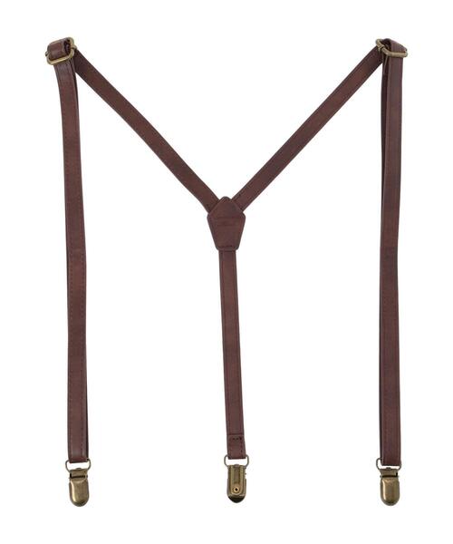 Samansa Mos2（サマンサ モスモス）の「サスペンダー（ネックレス・レディース・ダークブラウン/モカ・F）」の2枚目の写真