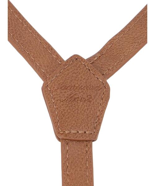 Samansa Mos2（サマンサ モスモス）の「サスペンダー（ネックレス・レディース・ダークブラウン/モカ・F）」の4枚目の写真