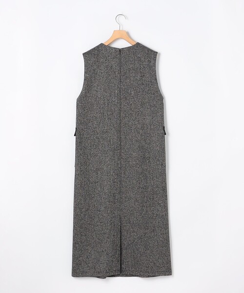 MICO COULIER（ミコクリエ）の「ブリティッシュツィードワンピース（ワンピース・レディース・ブラウン系その他/グレー系その他・38）」の16枚目の写真