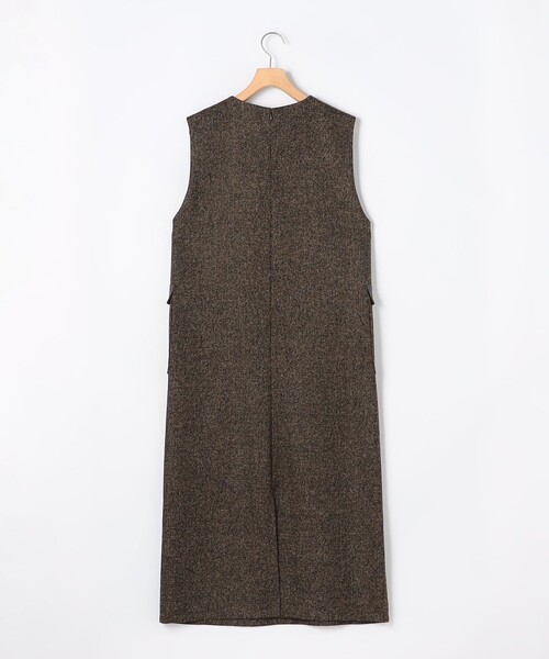 MICO COULIER（ミコクリエ）の「ブリティッシュツィードワンピース（ワンピース・レディース・ブラウン系その他/グレー系その他・38）」の11枚目の写真