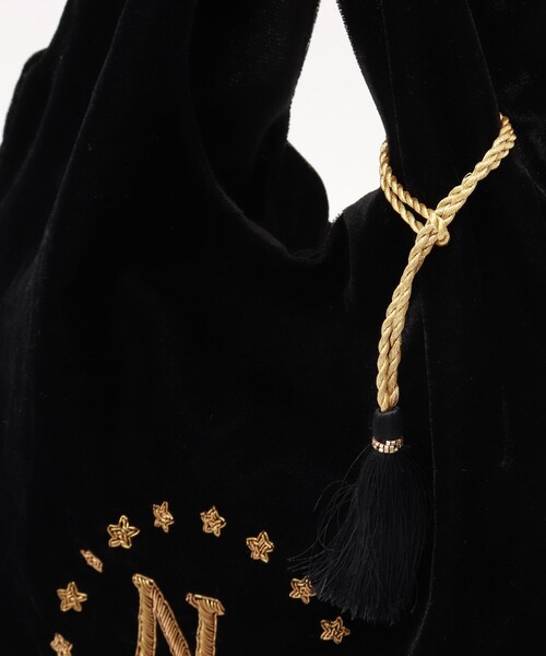 CITRUS（シトラス）の「【CITRUS/シトラス】NOLベロアショッパー型バッグ（トートバッグ・レディース・ブラック・FREE）」の5枚目の写真