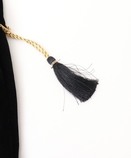 CITRUS（シトラス）の「【CITRUS/シトラス】NOLベロアショッパー型バッグ（トートバッグ・レディース・ブラック・FREE）」の7枚目の写真