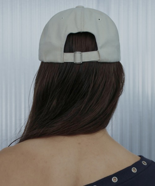 SETUPEXE(セットアップイーエックスイー)の「【SETUP‐EXE】LEO APPLIQUE BALL CAP / 【セットアップエグゼ】レオアップリケキャップ(キャップ・レディース・ブラック/ベージュ・ONE SIZE)」の20枚目の写真