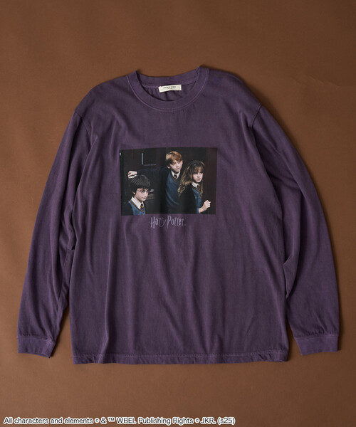 FREAK'S STORE(フリークスストア)の「『Harry Potter』 フレンズ フォトロンT(Tシャツ/カットソー・レディース・オフホワイト/パープル・フリ-/X-LARGE)」の4枚目の写真
