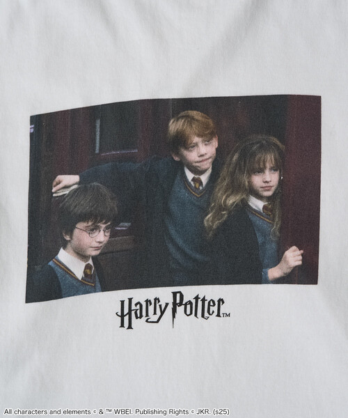 FREAK'S STORE(フリークスストア)の「『Harry Potter』 フレンズ フォトロンT(Tシャツ/カットソー・レディース・オフホワイト/パープル・フリ-/X-LARGE)」の7枚目の写真