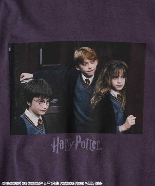 FREAK'S STORE(フリークスストア)の「『Harry Potter』 フレンズ フォトロンT(Tシャツ/カットソー・レディース・オフホワイト/パープル・フリ-/X-LARGE)」の10枚目の写真