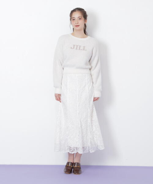 セール】◇モール刺繍レースマーメイドスカート（スカート）｜JILL by