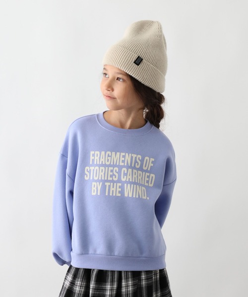 GLOBAL WORK（グローバルワーク）の「あったか乾きやすいワイドスウェット/599756（スウェット・キッズ・ホワイト系その他2/パープル系その他/ホワイト/ダークグレー/グレー/ライトグレー/ブラック/ライトイエロー・130cm/160cm/140cm/150cm）」の7枚目の写真