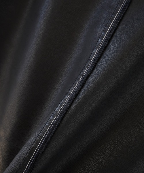 SHINYAKOZUKA(シンヤコヅカ)の「【SHINYAKOZUKA/シンヤコズカ】別注 KAPPOGI SLEEVES(ブルゾン・メンズ・ブラック・S/M)」の8枚目の写真