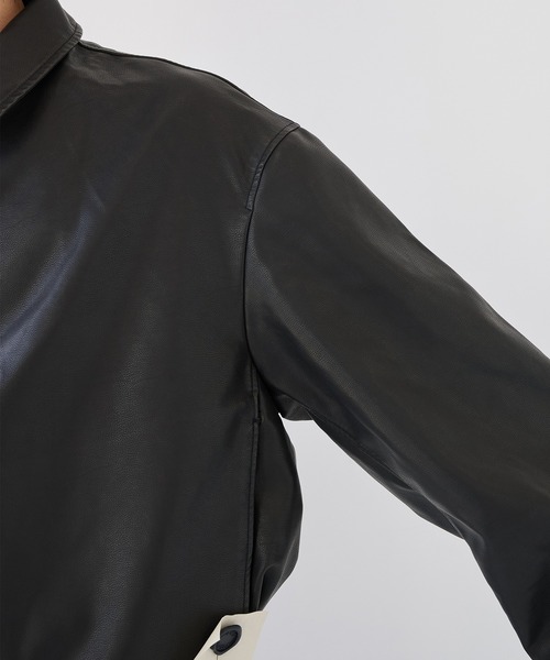 SHINYAKOZUKA(シンヤコヅカ)の「【SHINYAKOZUKA/シンヤコズカ】別注 KAPPOGI SLEEVES(ブルゾン・メンズ・ブラック・S/M)」の10枚目の写真