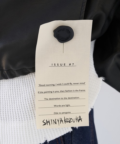 SHINYAKOZUKA(シンヤコヅカ)の「【SHINYAKOZUKA/シンヤコズカ】別注 KAPPOGI SLEEVES(ブルゾン・メンズ・ブラック・S/M)」の11枚目の写真