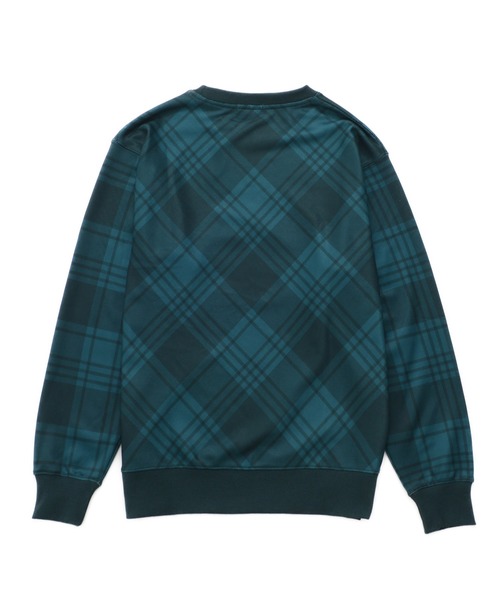 Arnold Palmer(アーノルドパーマー)の「ピーチシャギー シェア チェックプリント プルオーバー(スウェット・レディース・ブラック/グリーン/グレー・M/S/LL/L/XS)」の13枚目の写真