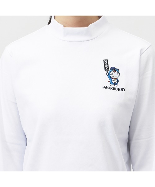 ALPEN / SPORTS DEPO SELECT（アルペンスポーツデポセレクト）の「ジャックバニー  【ドラえもん】PE天竺 長袖カットソー（Tシャツ/カットソー・レディース・ホワイト/ネイビー・L/S/M）」の6枚目の写真