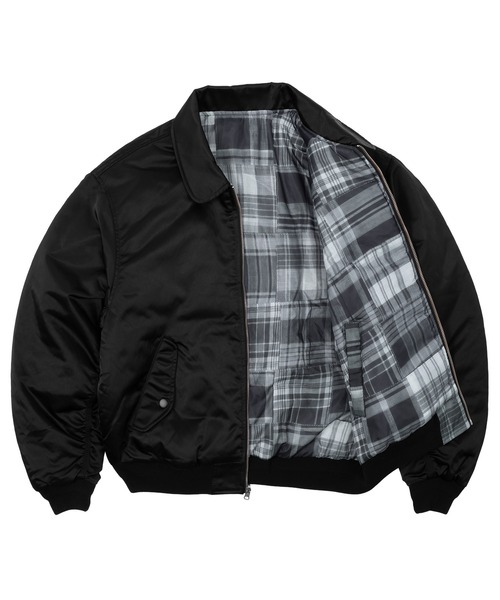 HUF（ハフ）の「CLOTHIERS REVERSIBLE FLIGHT JACKET（ブルゾン）」 - WEAR