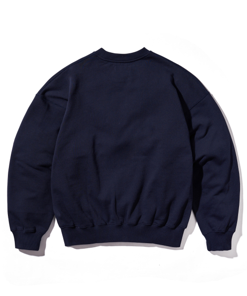 AECA（エイカ）の「EVERYDAY AECA CLOVER SWEAT SHIRTS-NAVY（スウェット・レディース・その他・LARGE/MEDIUM/X-LARGE/W）」の2枚目の写真
