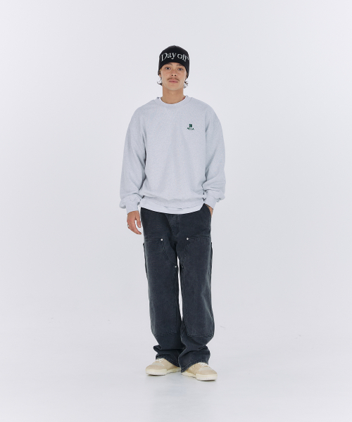 AECA（エイカ）の「EVERYDAY AECA CLOVER SWEAT SHIRTS-NAVY（スウェット・レディース・その他・LARGE/MEDIUM/X-LARGE/W）」の6枚目の写真