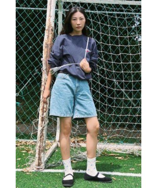 AECA（エイカ）の「EVERYDAY AECA CLOVER SWEAT SHIRTS-NAVY（スウェット・レディース・その他・LARGE/MEDIUM/X-LARGE/W）」の14枚目の写真