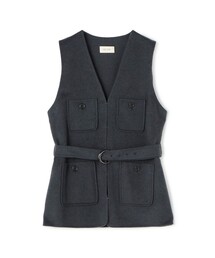 2022SS / DES PRES デプレ / ヒッコリーストライプデニム フロントタックワイドパンツ 32 / トゥモローランド 2207-0771 DES PRES｜デ・プレのトップス通販 - ZOZOTOWN