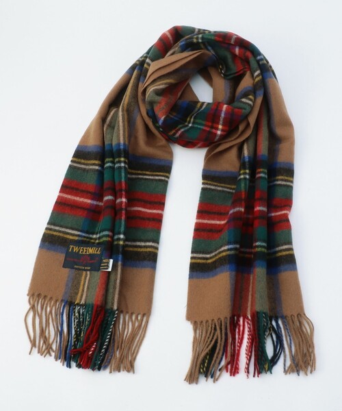 セール】【TWEEDMILL/ツイードミル】チェック柄ストール（ストール
