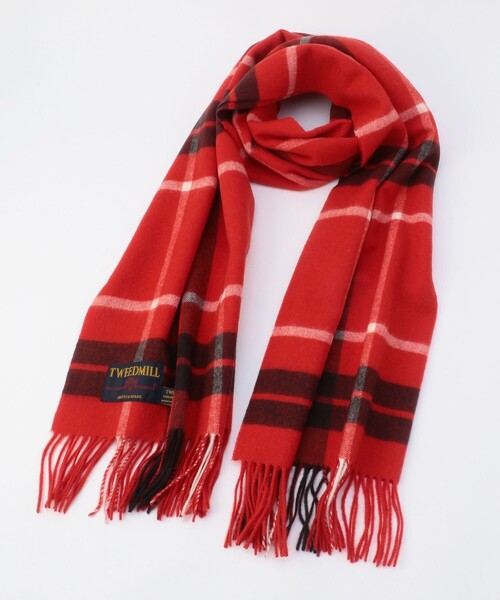 セール】【TWEEDMILL/ツイードミル】チェック柄ストール（ストール