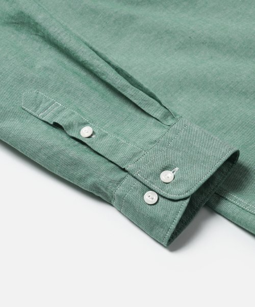 FRIZMWORKS(フリズムワークス)の「CIGARETTE POCKET CHAMBRAY SHIRT _ GREEN(シャツ/ブラウス・メンズ・その他・SMALL/MEDIUM/LARGE/X-LARGE)」の7枚目の写真