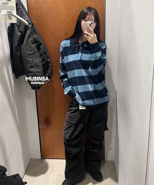 SLOWACID（スローアシッド）の「コーデュロイパラシュートカーゴパンツ[チャコール]（その他パンツ・レディース・チャコール・SMALL/MEDIUM/LARGE）」の7枚目の写真