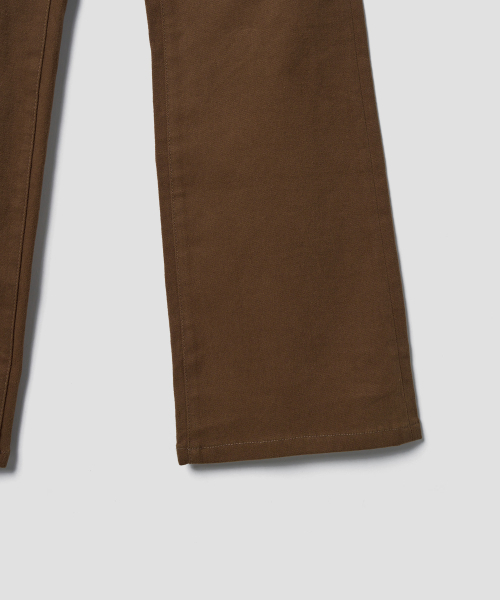 TTUDEMENT(トュードメント)の「COTTON FLARED PANTS_CAMEL(その他パンツ・レディース・その他・SMALL/MEDIUM/LARGE)」の5枚目の写真