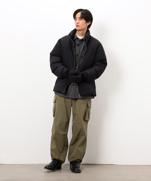 COMME CA ISM(コムサイズム)の「ポリエステルツイル ワイドシルエット カーゴパンツ(カーゴパンツ・メンズ・ブラック/カーキ・LARGE/MEDIUM)」の20枚目の写真