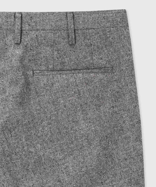 Paul Smith（ポールスミス）の「シルクネップツィード テーパード トラウザーズ / 253132 M001DP（スラックス・メンズ・グレー・SMALL/MEDIUM/LARGE/X-LARGE/XX-LARGE）」の3枚目の写真
