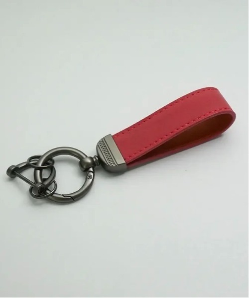 VIBGYOR(ヴィブジョー)の「フェイクレザーキーホルダー(BDS)(キーホルダー・メンズ・ブラウン/キャメル/レッド/ブラック/グレー・FREE)」の13枚目の写真