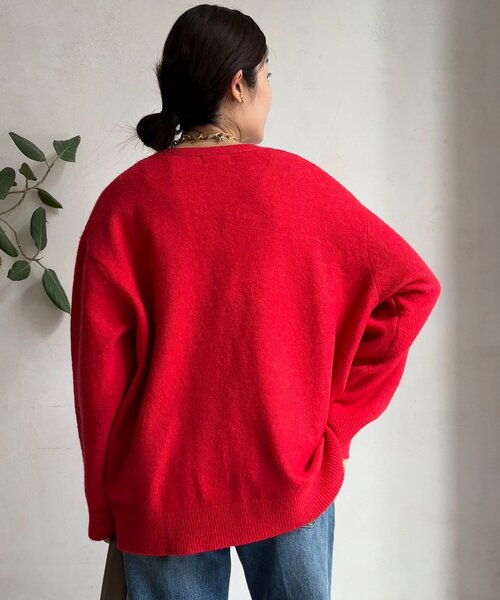 WEB限定】 刺繍ニットカーディガン（カーディガン/ボレロ）｜DouDou