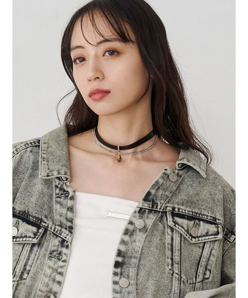 MURUA（ムルーア）の「ダブルチョーカー（チョーカー・レディース・シルバー・FREE）」の4枚目の写真