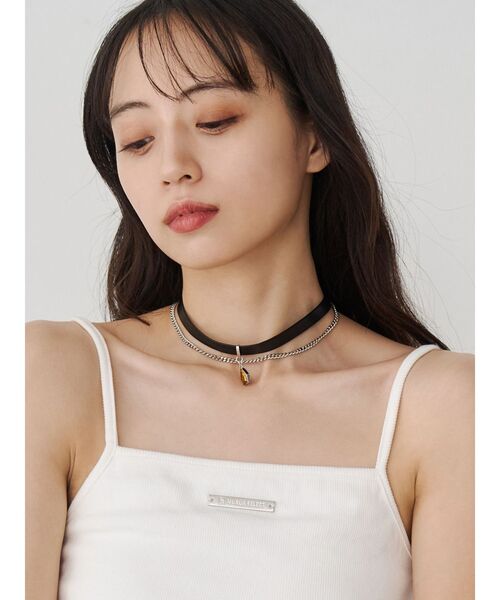 MURUA（ムルーア）の「ダブルチョーカー（チョーカー・レディース・シルバー・FREE）」の5枚目の写真