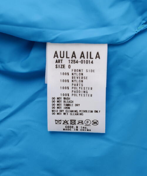AULA AILA（アウラアイラ）の「AULA AILA/アウラアイラ/REVERSIBLE MONSTER COAT/リバーシブルモンスターコート（その他アウター・レディース・ブラック/カーキ・0）」の10枚目の写真