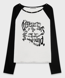 Keep You Studded One-Shoulder Two-Color Long Sleeve White