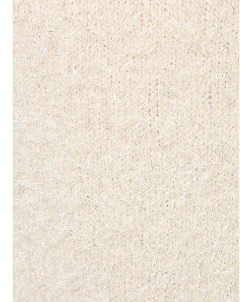 EATME（イートミー）の「ワンショルダーシャギーニットTOP（ニット/セーター・レディース・グレー/アイボリー/ピンク・FREE）」の7枚目の写真