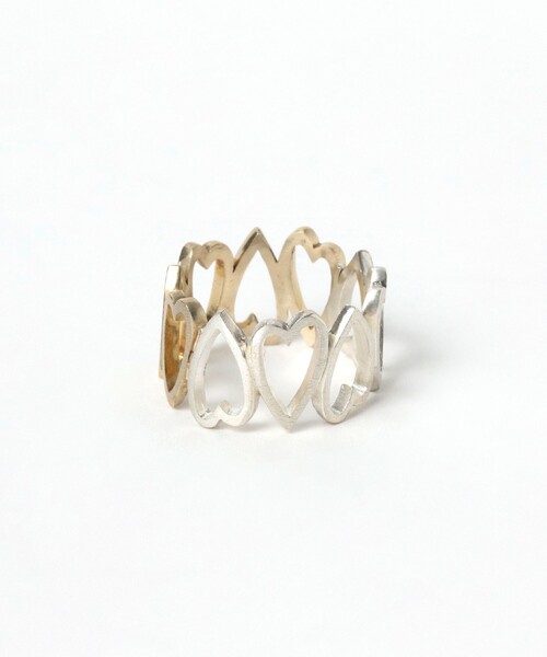 BEAMS BOY（ビームスボーイ）の「ミックス 連続 ハート リング（リング・レディース・その他・11/13）」の3枚目の写真