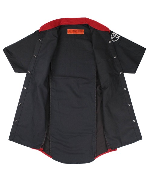 RED KAP(レッドキャップ)の「【PH3】【RED KAP/レッドキャップ】Toyota Short Sleeve Ripstop Technician Shirt SY24TT(シャツ/ブラウス・メンズ・ブラック×レッド・SMALL/X-LARGE/XX-LARGE/XXX-LARGE)」の10枚目の写真