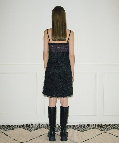 ETMON（エトモン）の「Slip Fluffy Mini Dress  Pink（ワンピース・レディース・その他・MEDIUM/SMALL）」の5枚目の写真