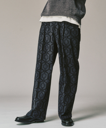 417 EDIFICE | PRINT CORDUROY EASY パンツ(スラックス)