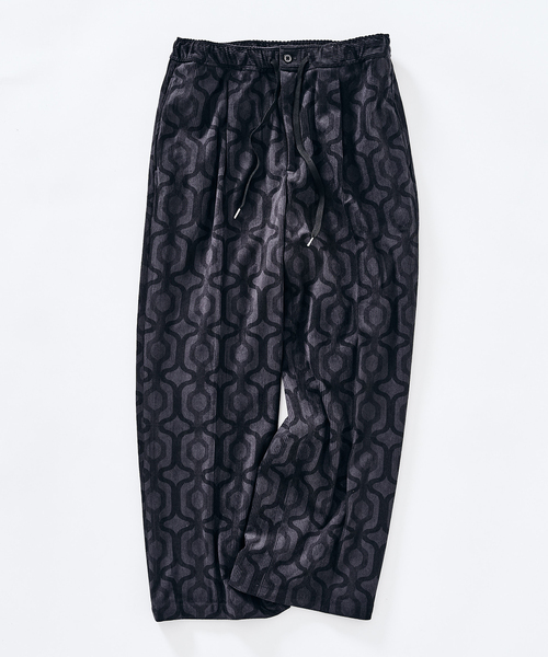 417 EDIFICE（フォーワンセブンエディフィス）の「PRINT CORDUROY EASY パンツ（スラックス・メンズ・ブラウン/チャコールグレー/ベージュ・MEDIUM/SMALL/LARGE）」の22枚目の写真