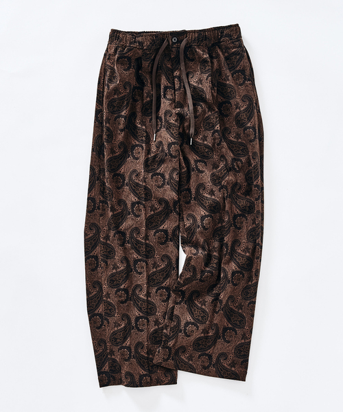 セール】PRINT CORDUROY EASY パンツ（スラックス）｜417 EDIFICE
