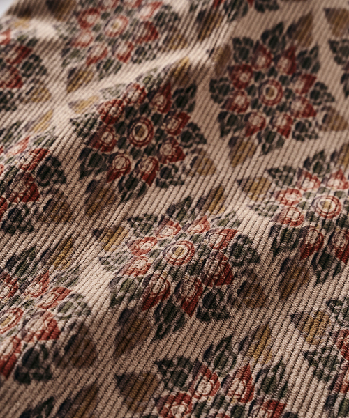 417 EDIFICE（フォーワンセブンエディフィス）の「PRINT CORDUROY EASY パンツ（スラックス・メンズ・ブラウン/チャコールグレー/ベージュ・MEDIUM/SMALL/LARGE）」の21枚目の写真