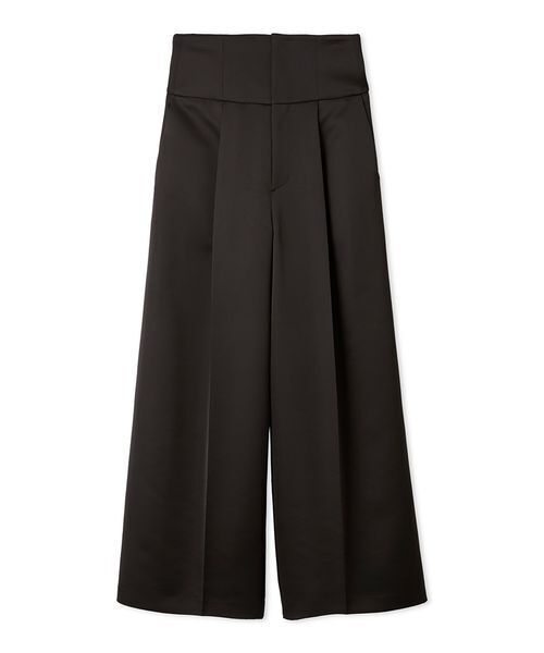 FRAY I.D(フレイアイディー)の「ハイウエストタックワイドパンツ(その他パンツ・レディース・ブラック/グレー・0/1)」の18枚目の写真