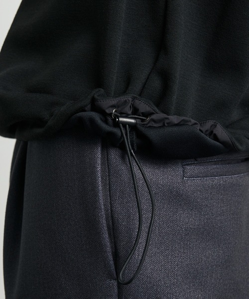 UNITED TOKYO（ユナイテッドトウキョウ）の「【新作】Naia Wool Double Knit Pullover（スウェット・メンズ・モカ/ブラック/オリーブ・1/2）」の5枚目の写真