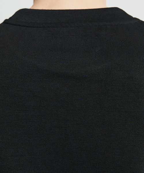 UNITED TOKYO（ユナイテッドトウキョウ）の「【新作】Naia Wool Double Knit Pullover（スウェット・メンズ・モカ/ブラック/オリーブ・1/2）」の4枚目の写真